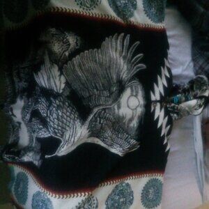 native american styled poncho